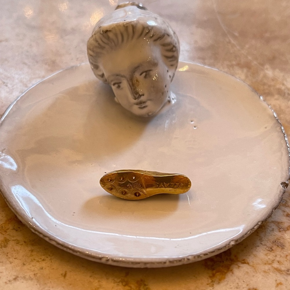 1950’s 10k gold filled University of Oregon Track shoe charm〰️ - Picture 2 of 8